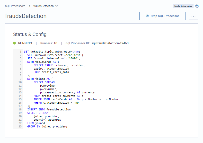 Lenses SQL - data visibility
