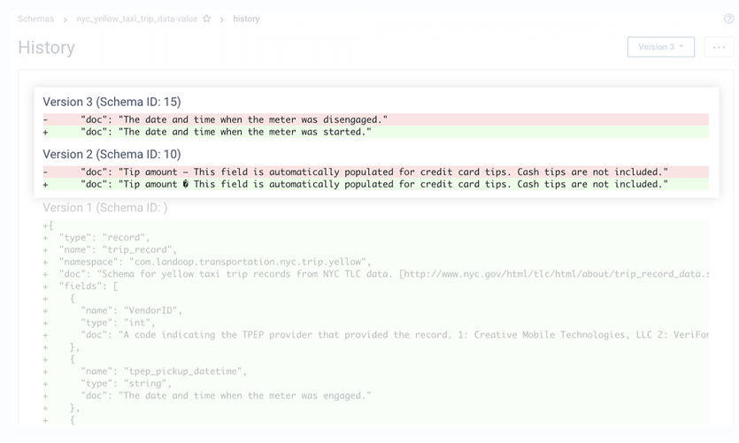 Create, evolve and verify schemas